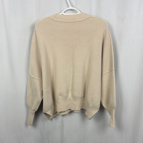 Free People Easy Street Tunic Oversized - Cream - Size XS - Picture 13 of 13